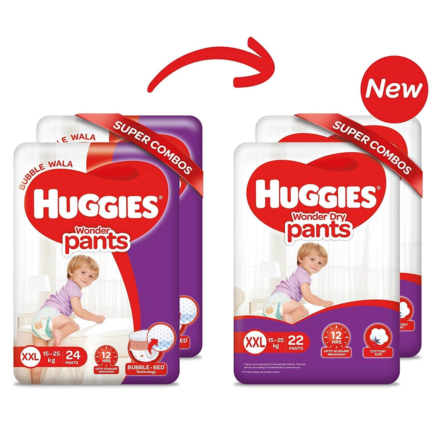 https://shoppingyatra.com/product_images/Huggies Wonder Dry Pants for babies, Double Extra Large (15 - 25 kg), Combo Pack of 2, 22 Counts per Pack, 44 Count2.jpg